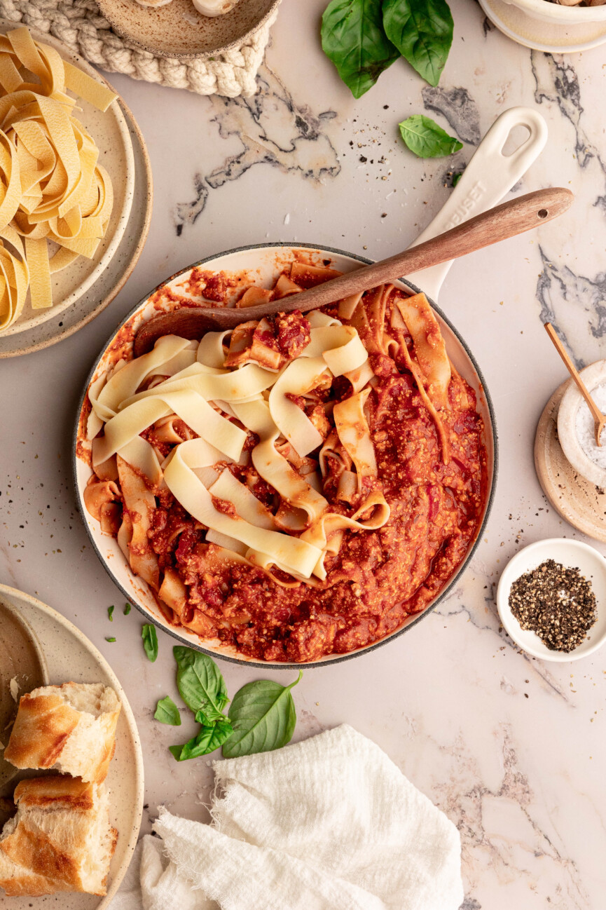 vegan bolognese sauce