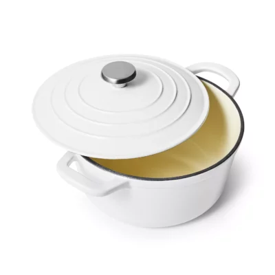 Enameled Cast Iron Round Dutch Oven