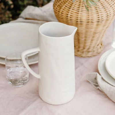 Blanco Stoneware Pitcher