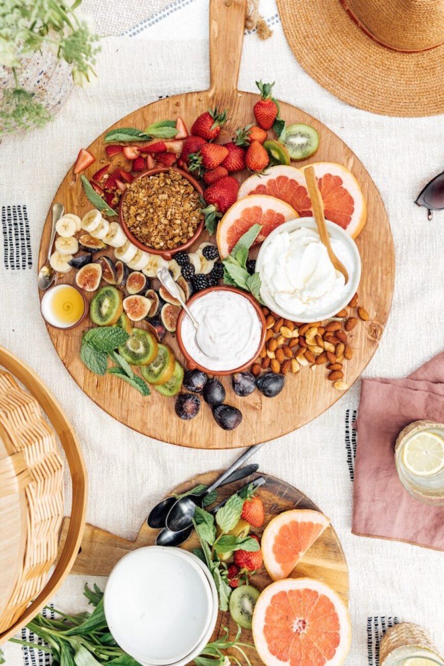 breakfast grazing board