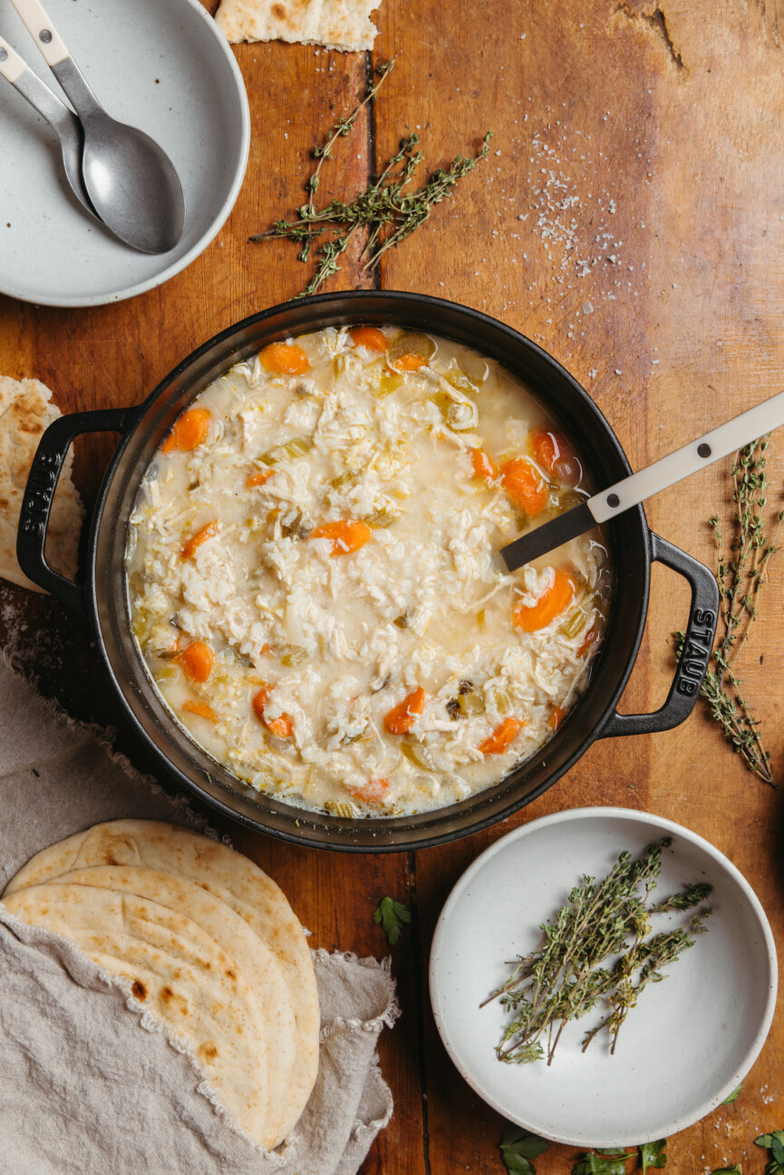 greek lemon chicken soup