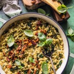 lemon pesto orzo