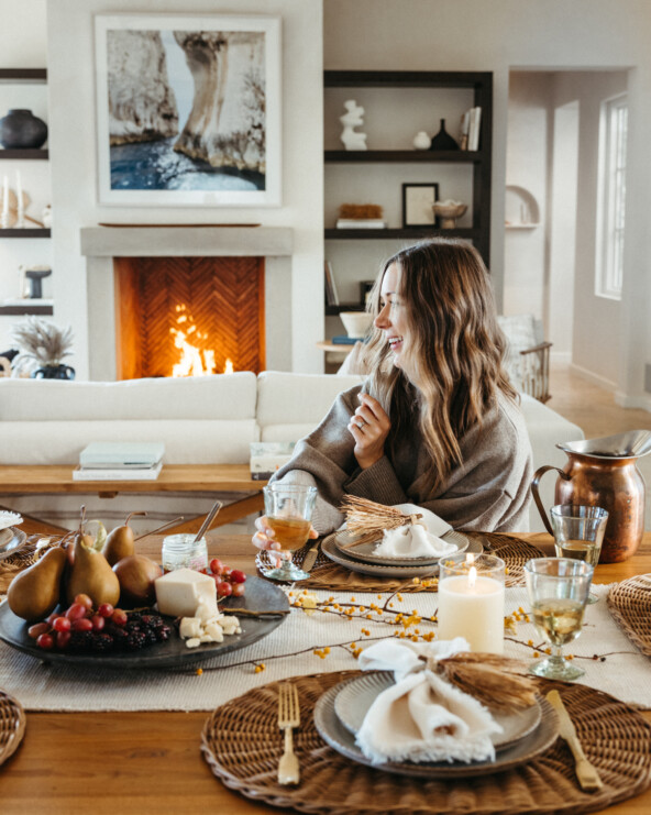 Camille Styles Thanksgiving, Pottery Barn