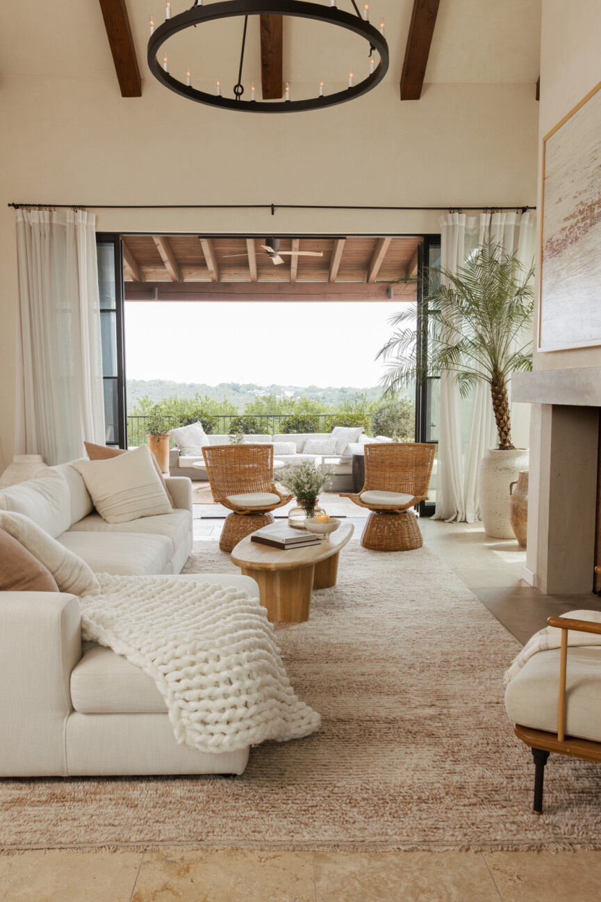 Camille's house, living room