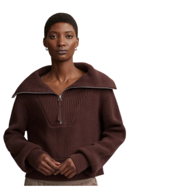 Varley Mentone Half-Zip Knit Pullover