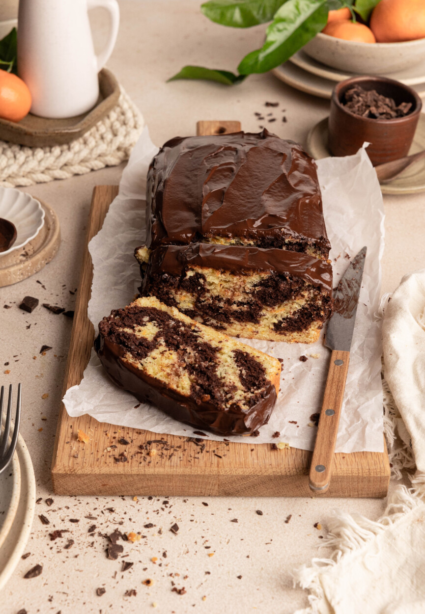 easy chocolate orange cake