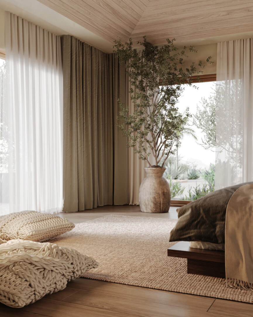 Camille Styles Malibu Primary Bedroom