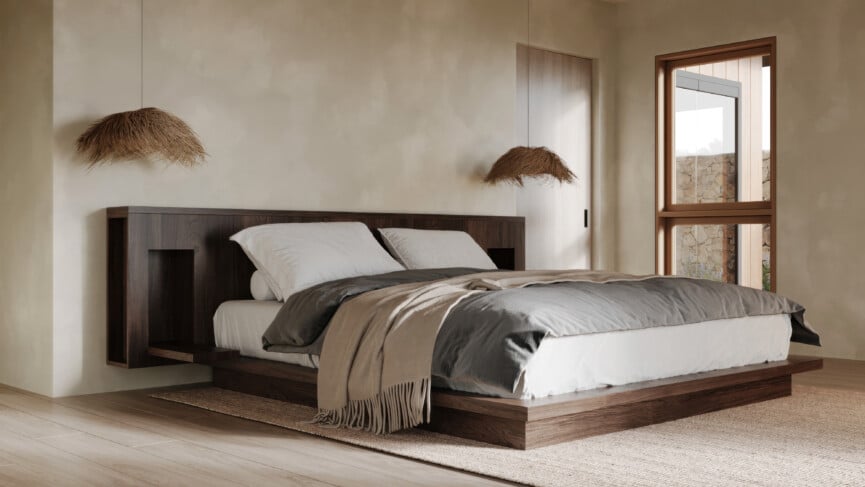 Camille Styles Malibu Primary Bedroom