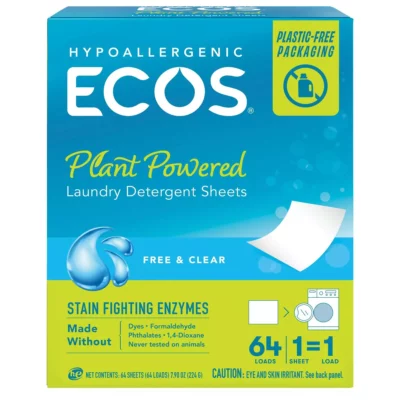 ecos laundry sheets