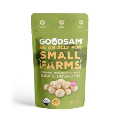 organic macadamia nuts