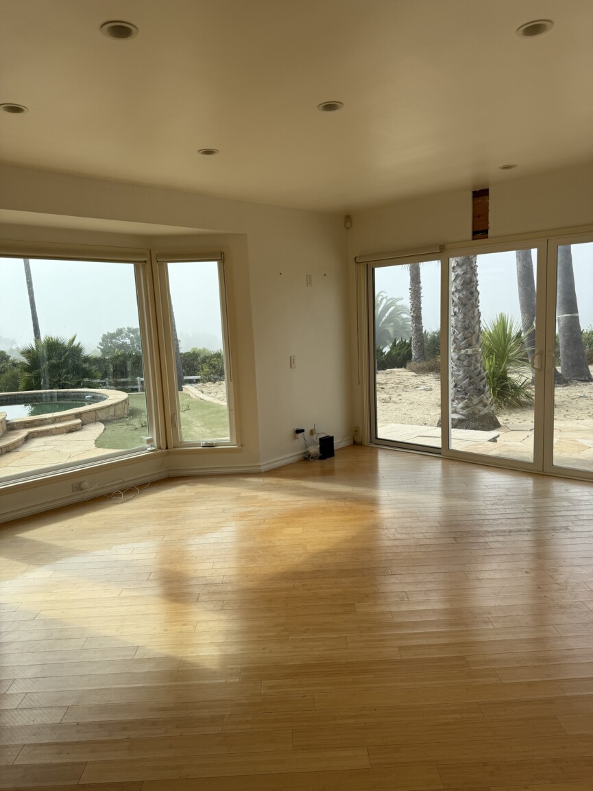 Malibu Renovation Media Room Design