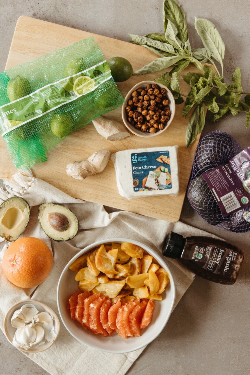 target hydration essentials salad ingredients