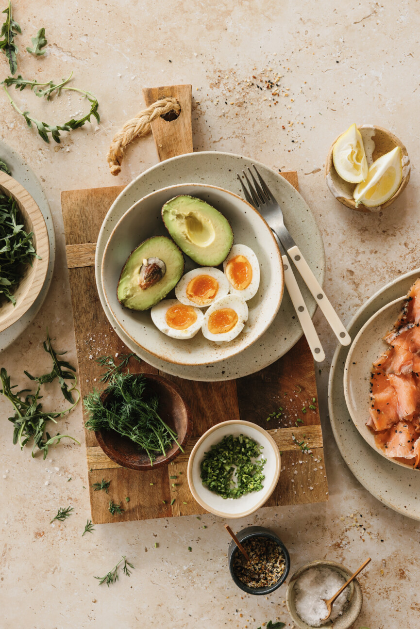 smoked salmon breakfast bowl ingredients