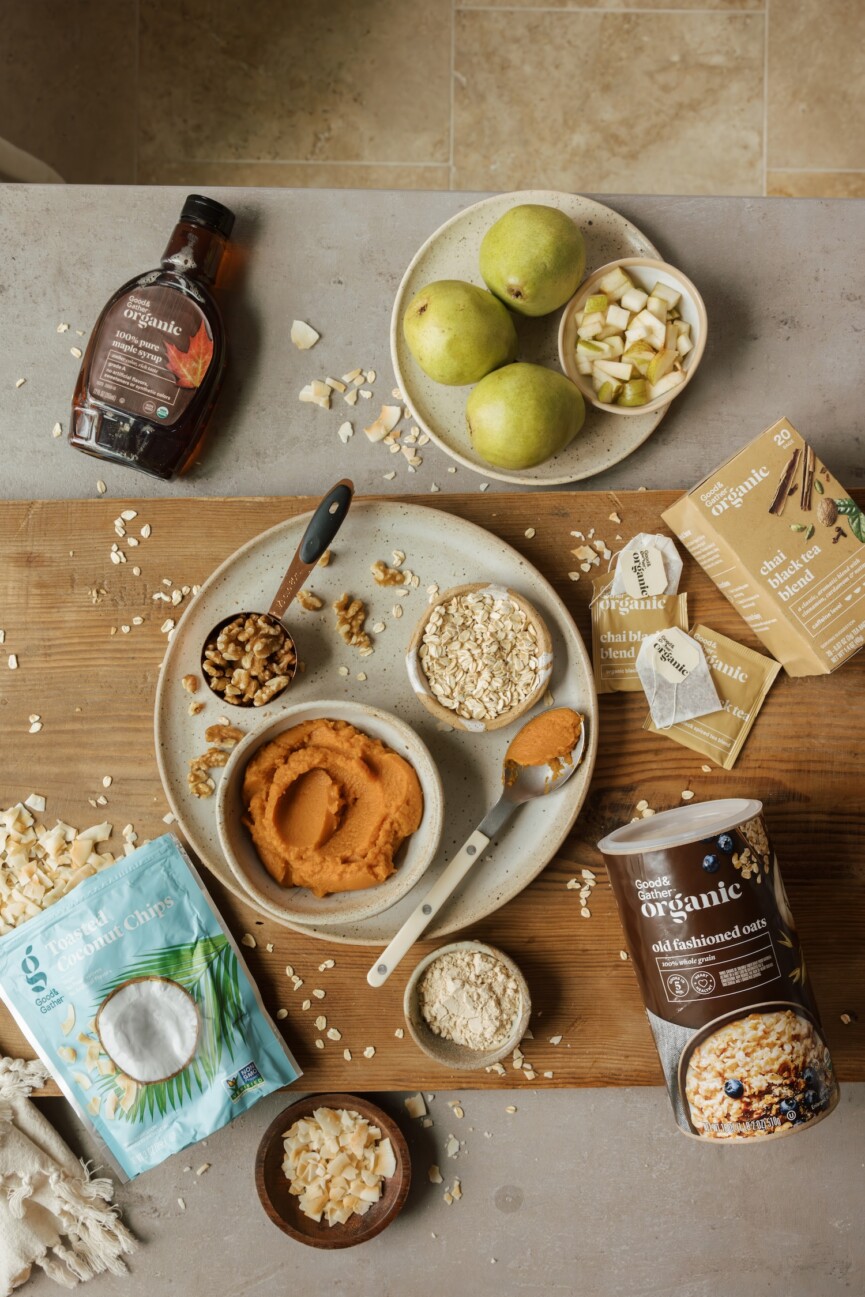 fall-morning-rituals oatmeal ingredients