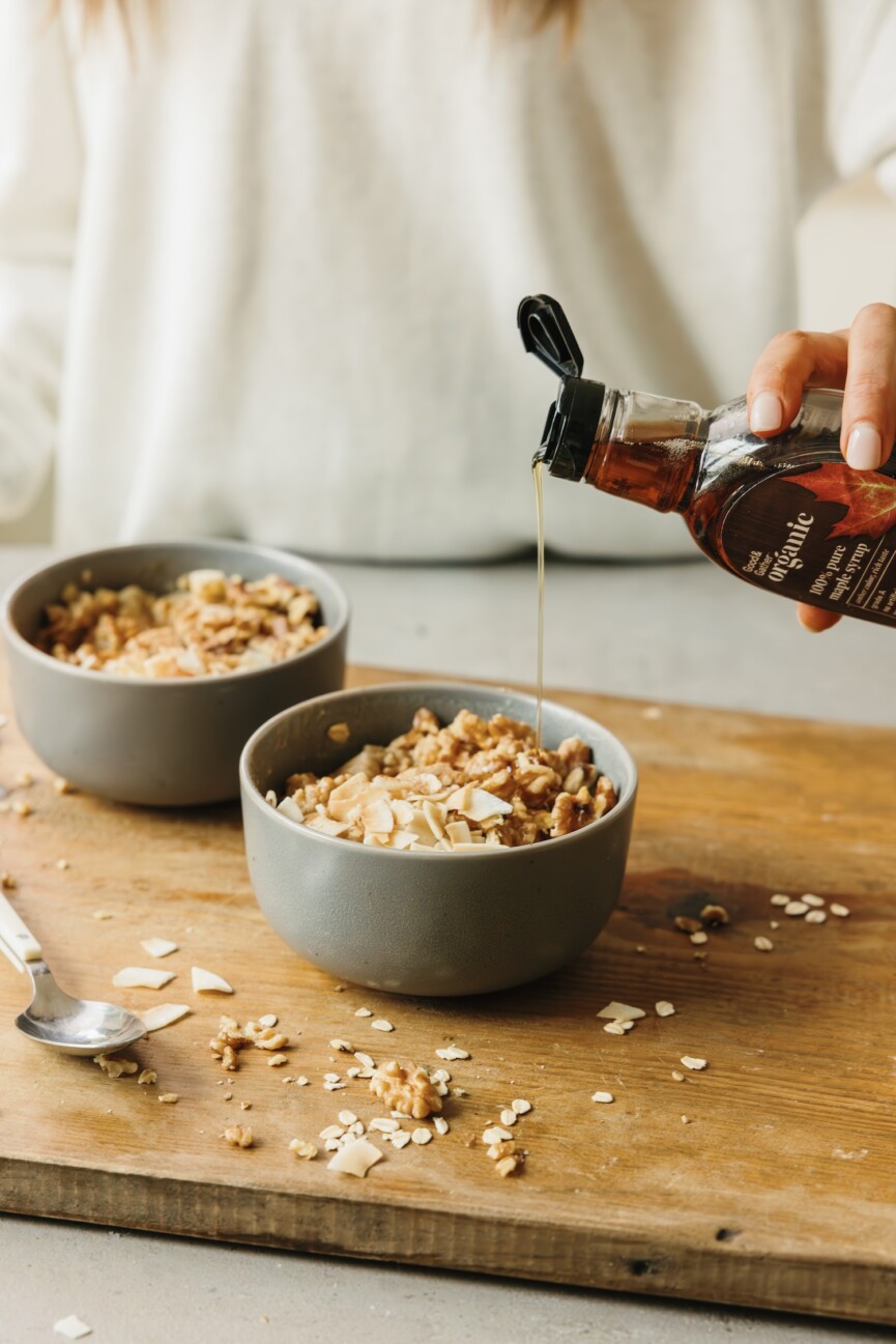 fall-morning-rituals oatmeal bowl