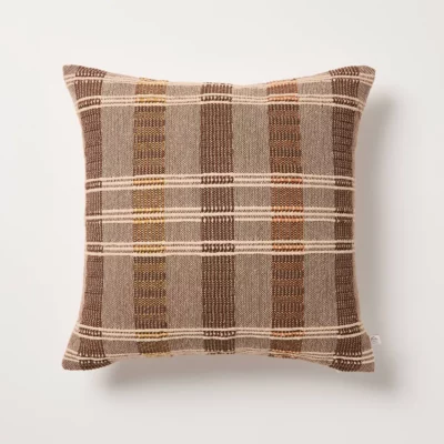 18"x18" Stripe Square Toss Pillow