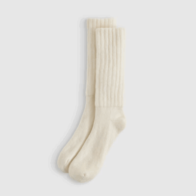 Mongolian Cashmere Slouch Sock