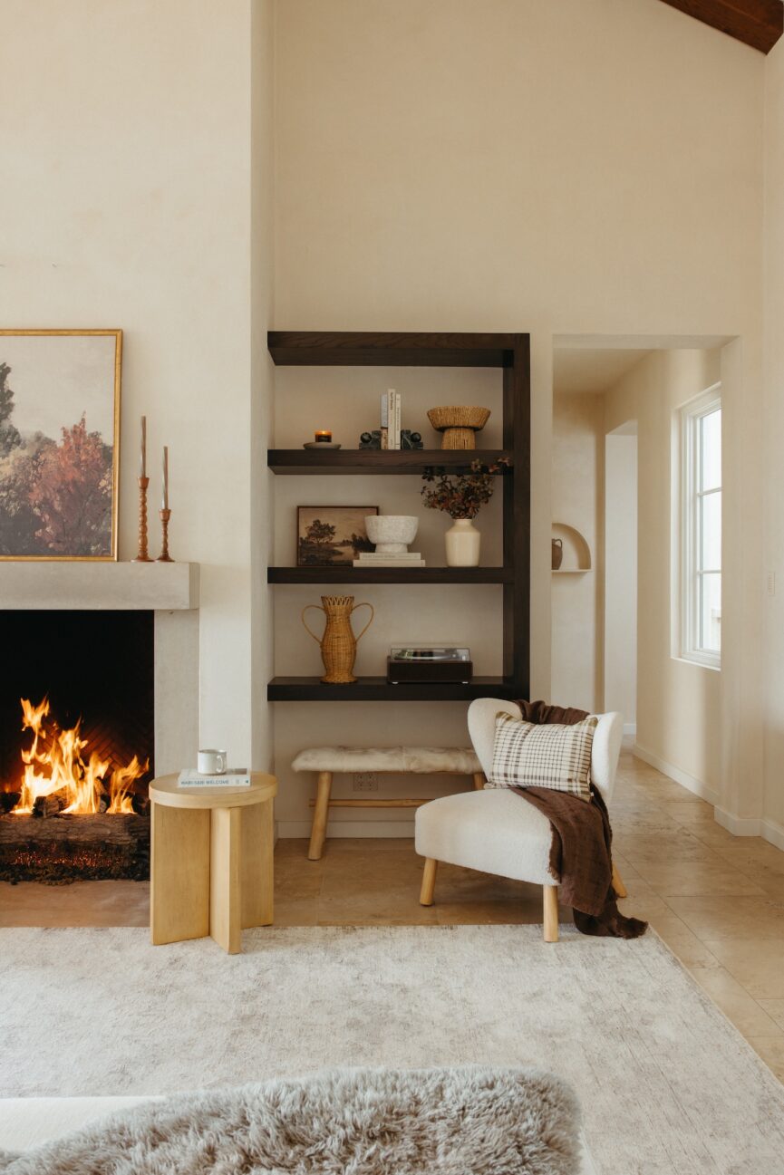 Camille Styles fall living room