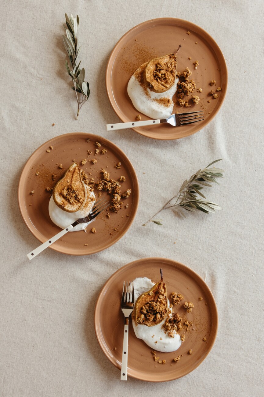 Fall pear dessert