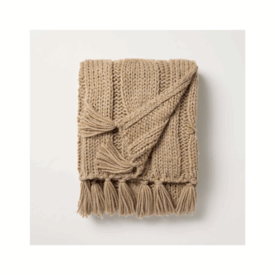 oversized cozy knit throw blankets