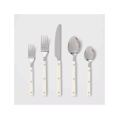 stainless steel silverware
