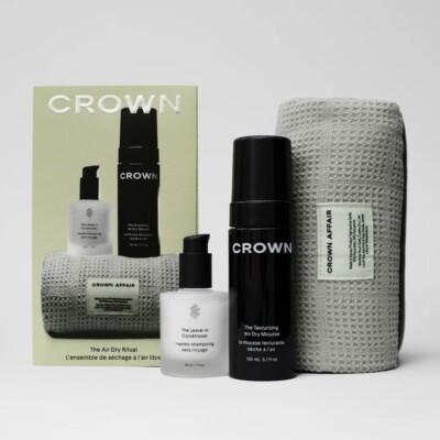 air dry ritual set crown affair