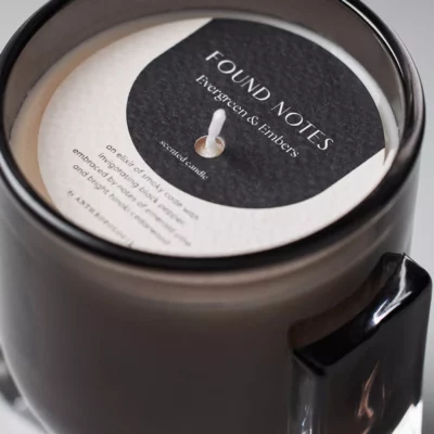 found notes candle