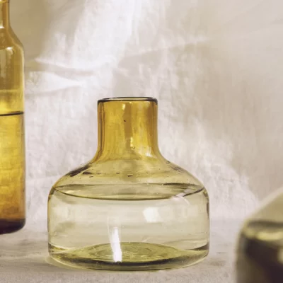 golden hour glass carafe