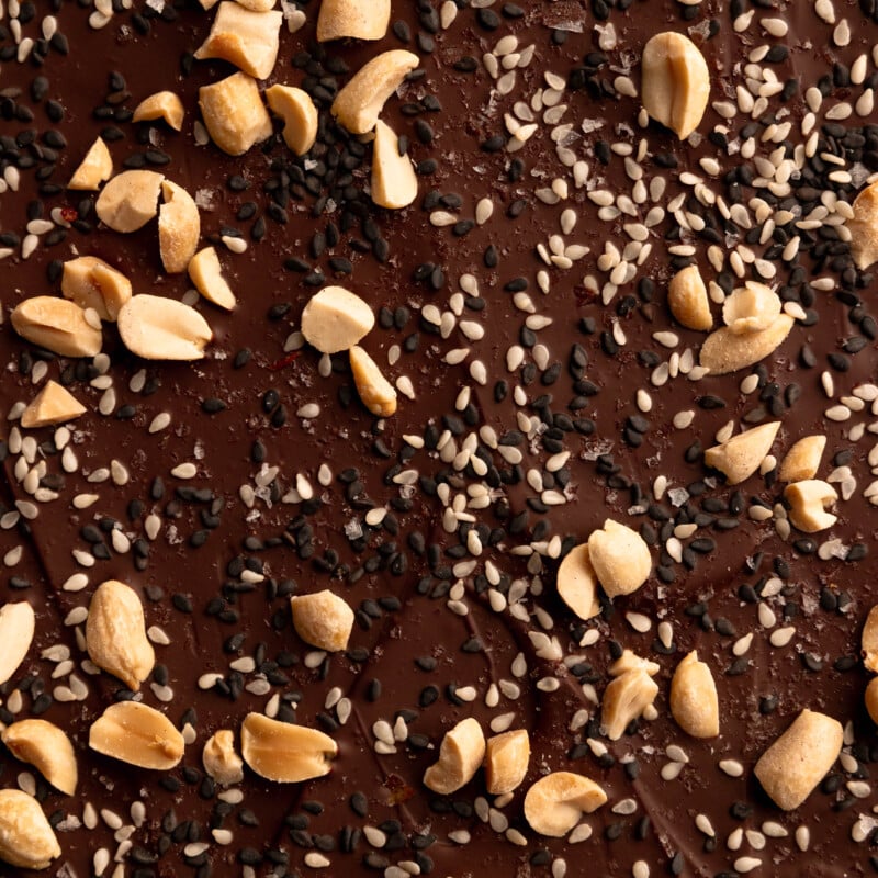 peanut butter Puffed Quinoa Chocolate Bark