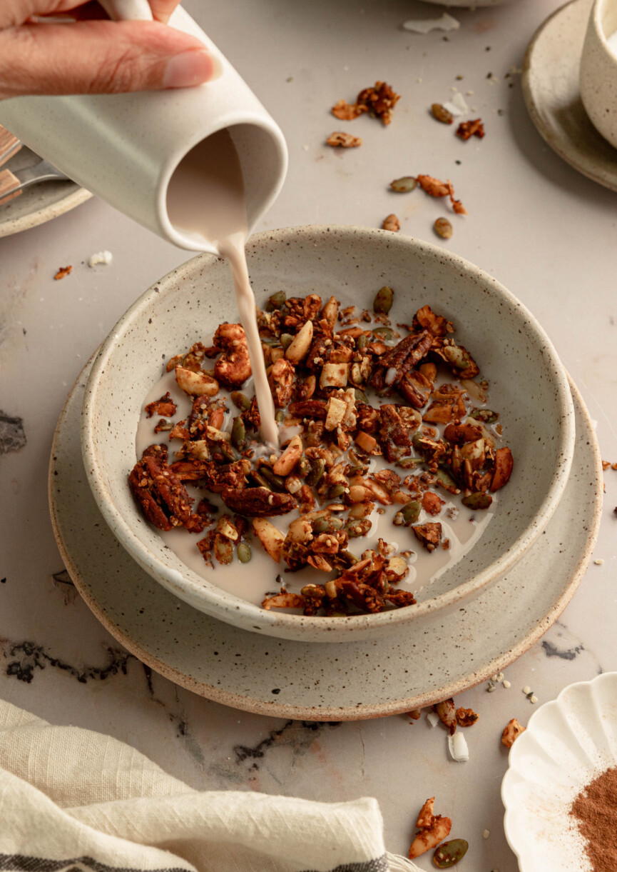 pumpkin spice granola