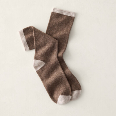 Cashmere Color Block Socks