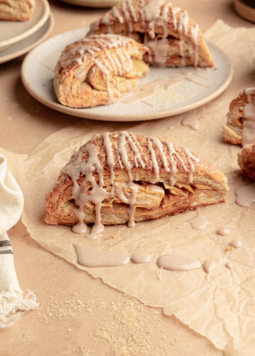 apple pie scones