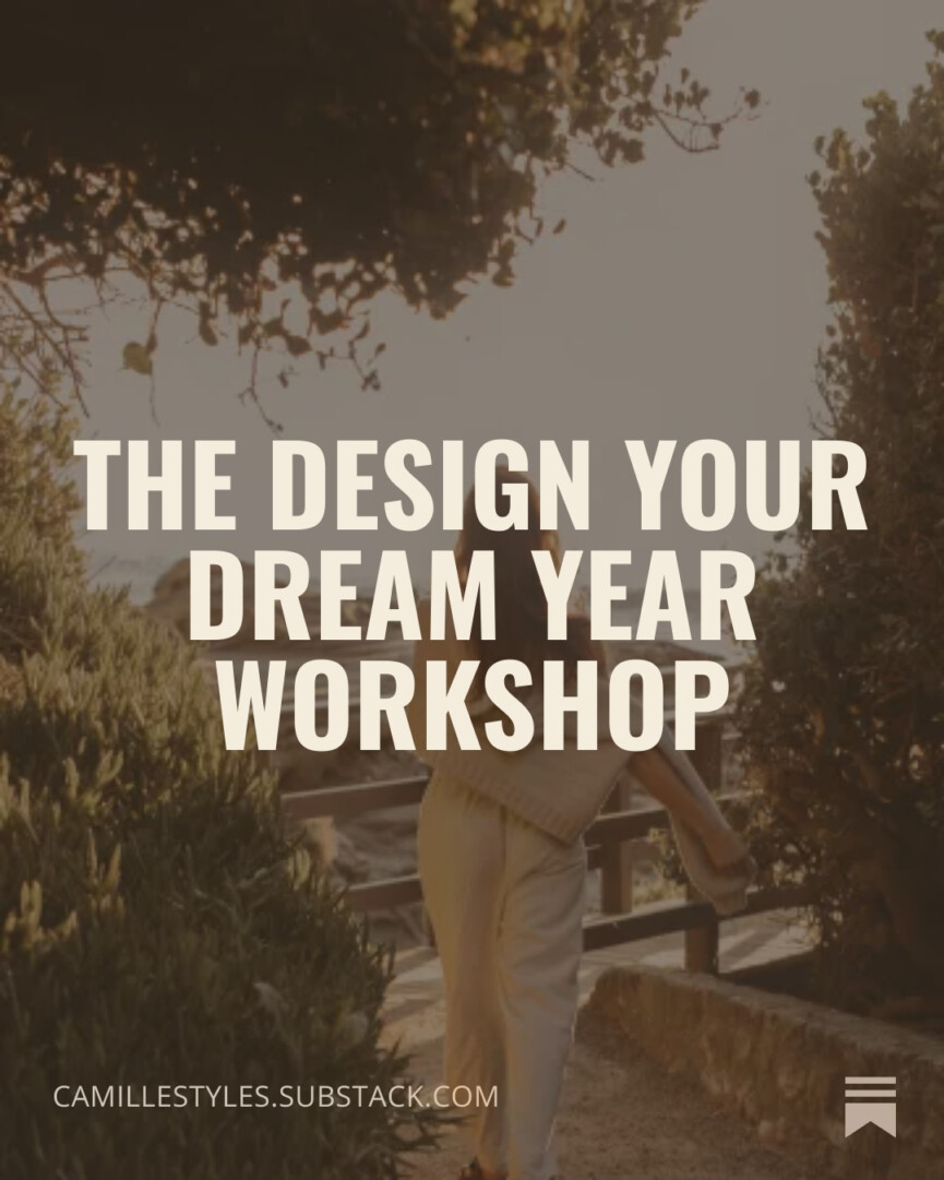 design your dream year workshop