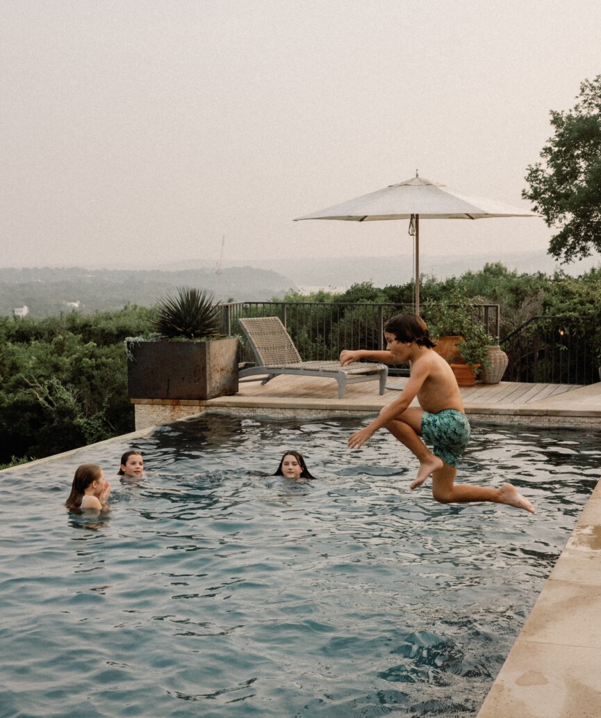 family reset ritual - pool