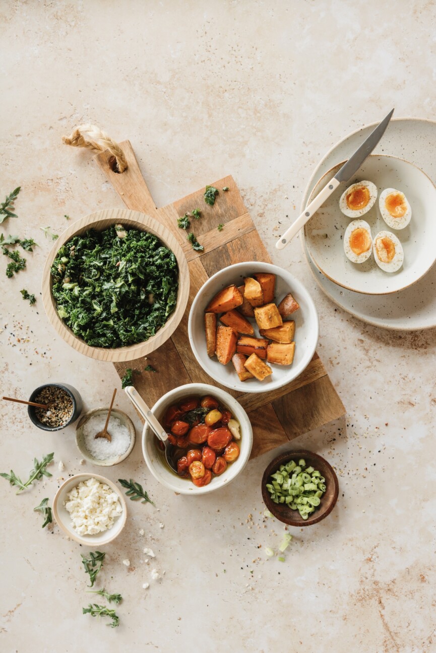 sweet potato jammy egg breakfast bowl2