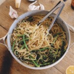 Blistered Broccolini Pasta with Garlic, Lemon & Toasted Breadcrumbs
