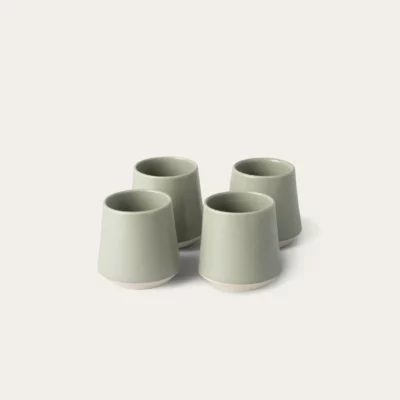 fable cups sage green