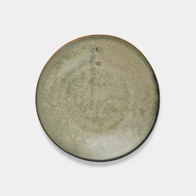 sage ceramic plates