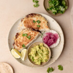 smash black bean tacos