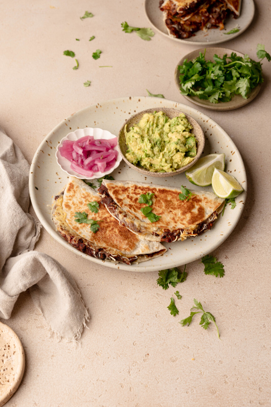 smashed black bean tacos