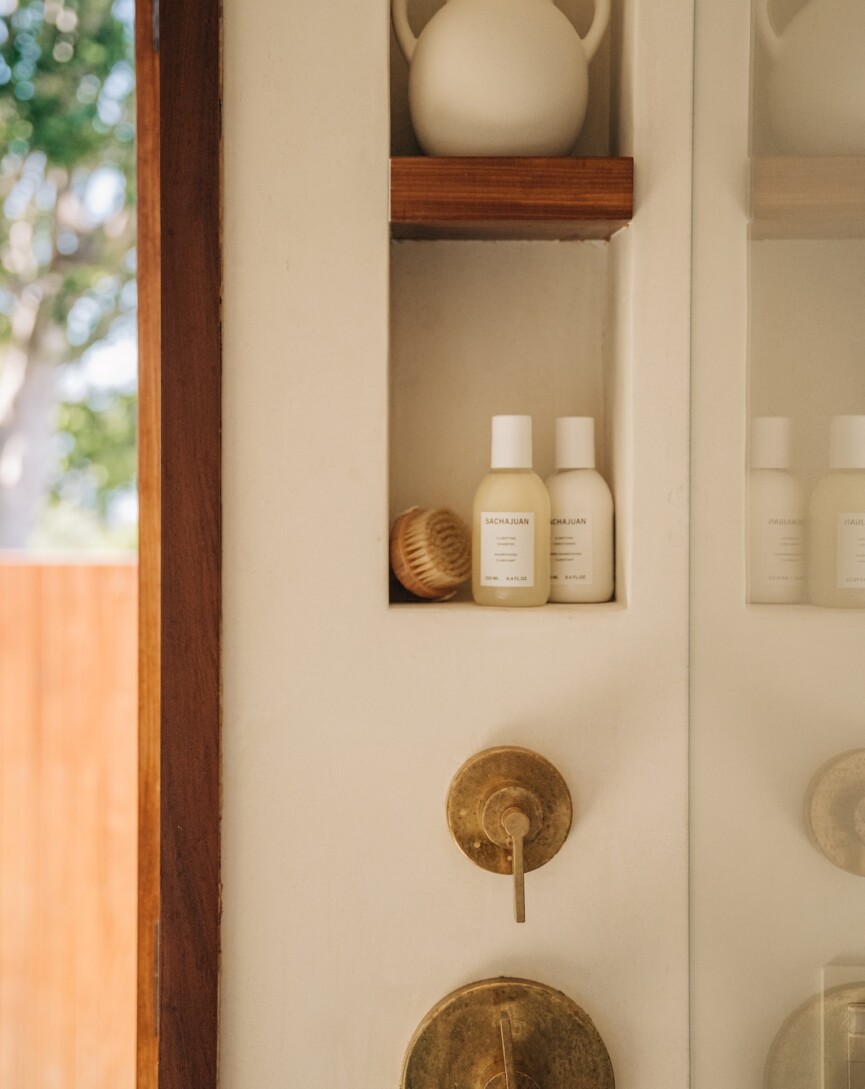 fall self-care rituals: shower products
