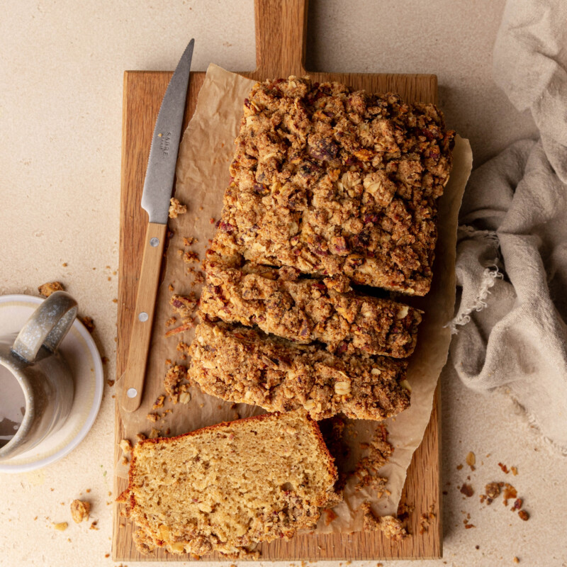 apple pecan loaf cake
